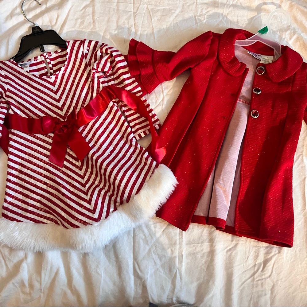 Toddler girls Christmas outfit